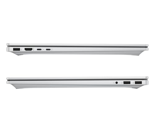 HP OmniBook 7, 17,3" FHD Touch, Intel Core Ultra 7, 16GB RAM, 1TB SSD | Copilot+ Laptop für Business, Kreativarbeit & Multitasking auf großem Display - inkl. Netzteil und Ladekabel, QWERTZ, Silber