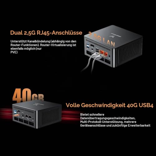 MINIS FORUM UM890 Pro Mini PC, AMD Ryzen 9 8945HS AI Processor (8C/16T, up to 5.2GHz), Radeon 780M, 32GB DDR5, 1TB PCIe 4.0 SSD, USB4, HDMI 2.1, DP 1.4, OCuLink, Dual 2.5G LAN, Wi-Fi 6E, BT 5.2