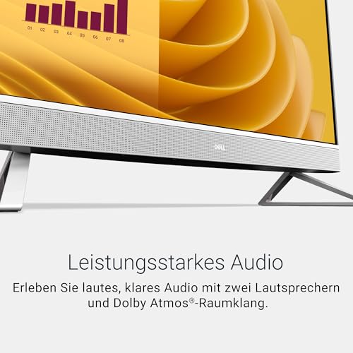 Dell 27 All-in-One PC EC27250, 27,0 Zoll FHD, Intel Core 7 150U, 16GB | Windows 11 Home, DDR5 RAM, 1TB SSD, IPS Non-Touch, Graphics, Wi‑Fi 6E, Bluetooth 5.2, Kabellose Tastatur & Maus, Weiß