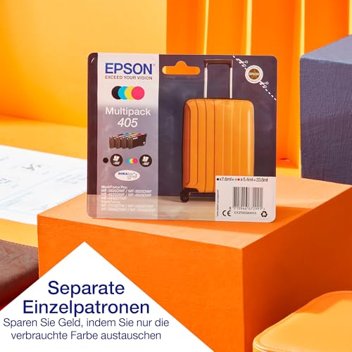 Epson Workforce WF-7840DTWF A3+ kabelloser Multifunktions-Tintenstrahldrucker inkl. 3 Monaten kostenloser Tinte mit ReadyPrint Flex-ABO*