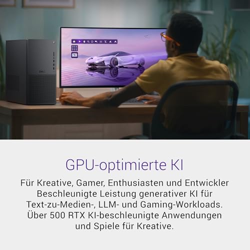 Dell Tower Plus Desktop - Intel Core Ultra 7, 16GB RAM, 1TB SSD, RTX 5060 | Wi-Fi 7, HDMI, Thunderbolt 4, McAfee Business Protection 1 Jahr, Windows 11 Pro