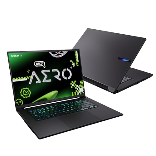Gigabyte AERO X16 Gaming-Laptop – 16,0“, 165Hz WQXGA, AMD Ryzen AI 9 HX 370, NVIDIA RTX 5070, 32GB DDR5 5600MHz, 2TB Gen4 SSD, Win 11 Pro, Copilot+ PC, AERO X16 2WHA3DEC65AP
