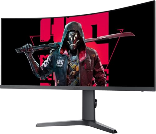 KOORUI 34 Zoll Curved Gaming Monitor 200Hz Bildschirm WQHD HDR 400 HDMI/DP