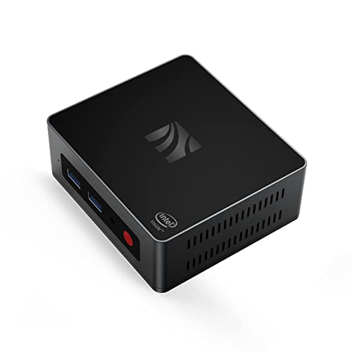 KUYiA Mini PC Desktop Computer Windows10 Business Gaming Home Office 8GB RAM128G SSDCeleronJ4125 bis zu 2.7 GHz Prozessor unterstützt 4K HDMI Dual WiFi 2.4 G + 5.8 G Ethernet 1000 M USB 3.0X4 BT4.0