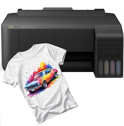 Dr. Inkjet Start060 - A4 DTF Drucker für helle Baumwollstoffe, Polyester und Mischgewebe