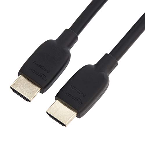 Amazon Basics HDMI-Kabel Schwarz Ultra High Speed 48Gbit/s 8K 1,8m
