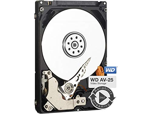 WD AV-25 500GB HDD CE 5400rpm sATA serial ATA 16MB cache 6,4cm 2,5Zoll internal SATA 3GB/s RoHS compliant 7mm Height 24x7 Bulk