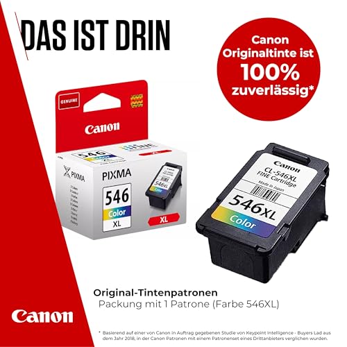 Canon CL-546XL FINE Original Druckerpatrone Farbe XL | 13ml Echte ergiebige Farbtinte für Vieldrucker - für PIXMA TS3350, TS3450, TR4650, TS3355, TR4550, TS3351 und mehr!