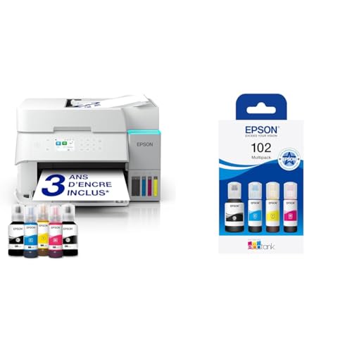 Epson EcoTank ET-3956 Plus zusätzliches 102 Mulipack