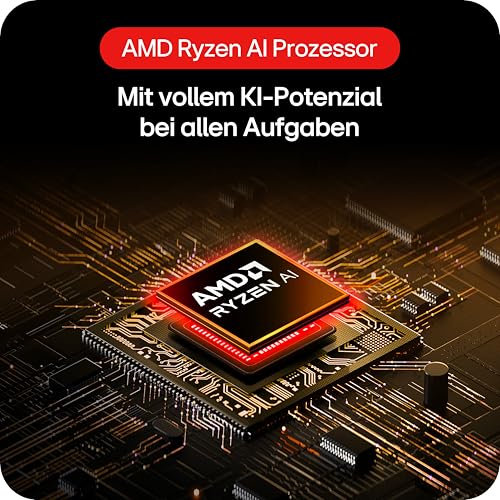LG gram 15 15Z80T-G.AU75G (15,6 Zoll) IPS Notebook, AMD Ryzen™ AI 7 350, 16GB RAM, 512GB SSD, AMD Radeon™ 860M, federleicht (1,290 kg), 72 Wh, Schwarz