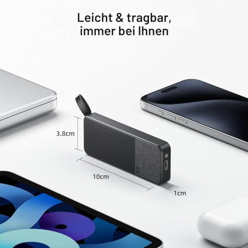 SANZANG Master Externe SSD 2TB, Bis zu 1050MB/s, USB 3.2 Gen2