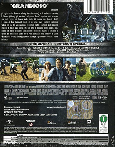 Jurassic World - Blu-Ray, Azione / AvventuraBlu-Ray, Azione / Avventura