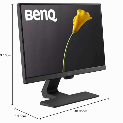 BenQ GW2283 54,61cm (21,5 Zoll) LED Monitor (Full-HD, Eye-Care, IPS-Panel Technologie, HDMI, IPS-Panel, D-Sub, Lautsprecher) schwarz