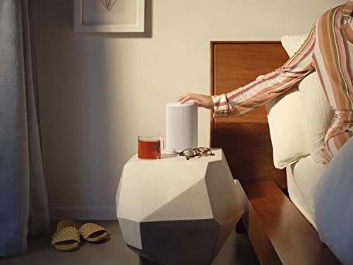 Sonos Era 100 | Smart Speaker mit WLAN, Bluetooth, kompatibel mit Amazon Alexa - Weiß