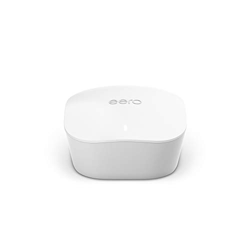 Zertifiziert generalüberholt Amazon eero WLAN-Mesh-System – Wi-Fi 5 Router System | 1er-Pack | Abdeckung bis zu 140 sq. m