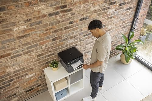 Kompaktes 3-in-1 Multifunktionsgerät schwarz weiß mit Duplexdruck und WLAN