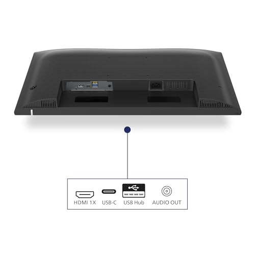 PHILIPS 27E1N1600AM - 27 Zoll Quad HD Monitor, Lautsprecher, höhenverstellbar (2560x1440, 100Hz, 1x HDMI 1.4, 1x USB-C (65W PD), USB Hub) schwarz