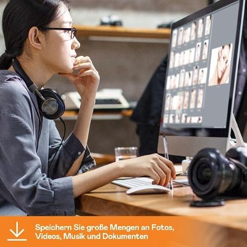 WD 8TB My Book Desktop HDD USB 3.0 with software for device management, backup and password protection works with PC and Mac