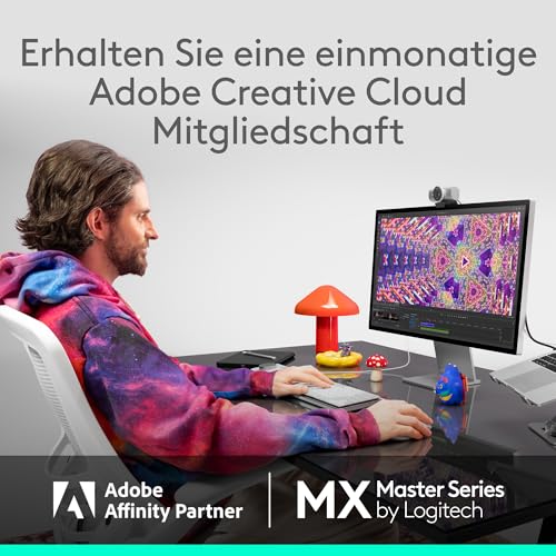 Logitech MX Master 4 for Mac, ergonomische Bluetooth-Maus