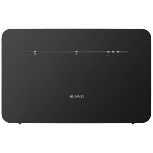 Huawei B535 4G LTE Router 3Pro (Cat.7, 4G LTE bis zu 300 Mbit/s(Download), 100 Mbit/s(Upload), WiFi 300Mbps(2.4GHz)+867Mbps(5GHz), 4X Gigabit LAN), schwarz