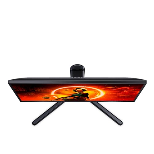 AOC 25G3ZM/BK 25 zoll FHD Gaming Monitor, 240Hz, Fast VA Panel, 1ms GtG, , FreeSync Premium, Höhenverstellung,(1920x1080 HDMI 2x 2.0 DP 1x 1.2)Schwarz/Rot