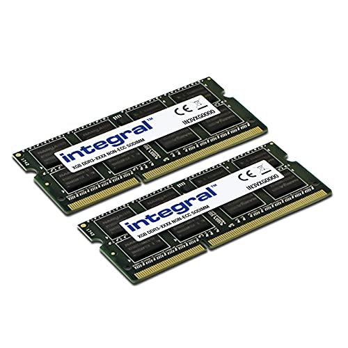 Integral 16GB(2x 8GB) DDR3 RAM 1600MHz SODIMM Laptop Notebook MacBook Arbeitsspeicher-Kit