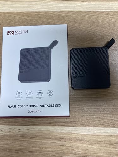 SAN ZANG MASTER Externe Festplatte 2TB,560 MB/s Lesen, 520 MB/s Schreiben,USB 3.2 Gen.1, Festplatte Extern für PC, Smartphone, und Spielekonsolen, S5Plus
