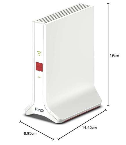 FRITZ!Repeater 3000 AX | WLAN Mesh Erweiterung | Wi-Fi 6 bis zu 4,2 GBit/s | Triband WLAN (2,4/5/5 GHz), Highspeed für Streaming & Gaming, hohe Reichweite, einfache Einrichtung, Made in Europe