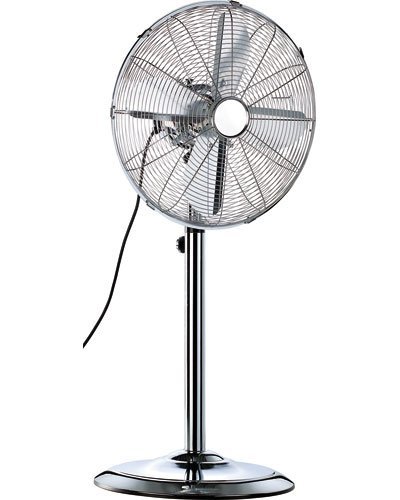 Sichler Haushaltsgeräte Standventilator Metall: Vollmetall-Standventilator VT-344.S, 40 cm, 50 Watt (Ventilator Metall, Windmaschine, Klima)
