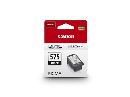 Canon PG-575 FINE Original Druckerpatrone Schwarz | 5.6ml Echte schwarze Tinte für den Alltag - für PIXMA TS3550i, TS3551i, TS3550, TR4750i, TR4751i und mehr!