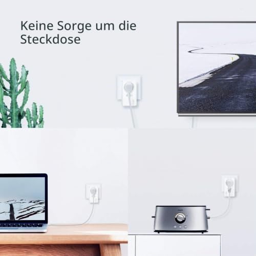 TP-Link Powerline Adapter Set TL-PA7027P KIT mit Steckdose AV1000, Gigabit-Port, Plug und Play, kompatibel mit allen HomePlug AV/AV2, ohne WLAN