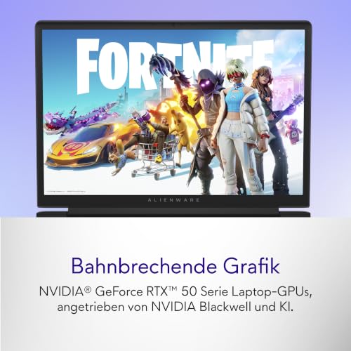 Alienware 15 Gaming Laptop - Intel Core 7 240H, RTX 5060 | 15'' WUXGA 165Hz,16GB RAM, 512GB SSD, Win 11 Home, beleuchtete Tastatur, 3 Monate Game Pass, 2 Jahre Vor-Ort-Service