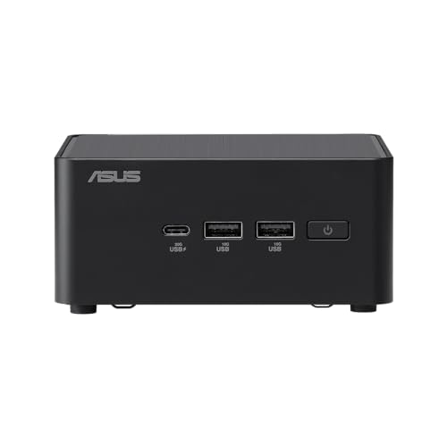 ASUS NUC 14 Pro Tall Mini PC RNUC14RVHU7089C2I | Intel Core Ultra 7 155H vPro Prozessor, Arc Grafik, 1TB Speicher, 2x 16GB RAM, WiFI 6E, Windows 11 Pro, mit EU-Netzkabel
