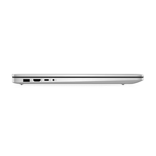 HP Laptop 17,3 Zoll IPS Full-HD, Intel Core i5 1334U, 10 x 4.60 GHz, 16 GB RAM, 512 GB SSD, Norton 360, Silber, Windows 11