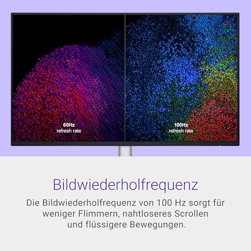 Dell P2425H 24 Zoll Full HD (1920x1080) Monitor, 100Hz, IPS, 5ms, 99% sRGB, USB-C, DisplayPort, HDMI, VGA, 4X USB, 3 Jahre Garantie, Schwarz