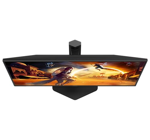 AOC 25G4SXU 25 Zoll FHD USB Hub Gaming Monitor, 310Hz, Fast IPS Panel, 1ms GtG, HDR400, G-Sync Compatible, Höhenverstellung,(1920x1080 HDMI 2X 2.0 DP 1x 1.4) Schwarz