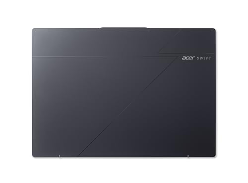 Acer Swift Go 16 OLED (SFG16-73-7943) KI Laptop, 16" WUXGA+ OLED 120Hz Display, Intel Core Ultra 7 255H, 16 GB RAM, 1 TB SSD, Intel Arc 140T GPU, Windows 11, QWERTZ Tastatur, grau