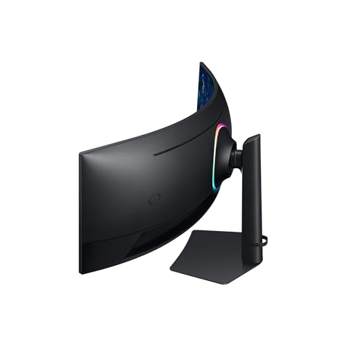 Samsung Odyssey G95C Curved Gaming Monitor, 49 Zoll, VA-Panel, 5.120 x 1.440 Pixel, VESA DisplayHDR 1.000, HDR10+ Gaming, Freesync Premium Pro, Bildwiederholrate 240 Hz, Reaktionszeit 1 ms (G/G)