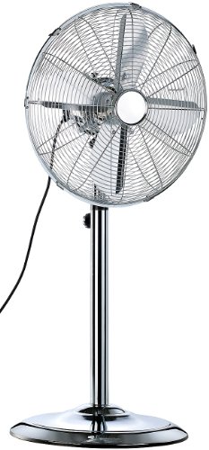 Sichler Haushaltsgeräte Standventilator Metall: Vollmetall-Standventilator VT-344.S, 40 cm, 50 Watt (Ventilator Metall, Windmaschine, Klima)