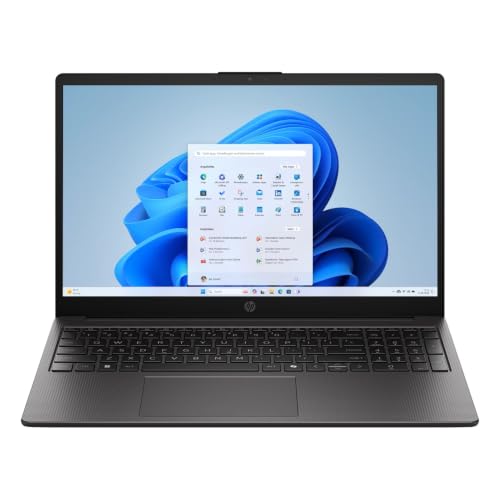 HP Laptop 15,6 Zoll Full HD IPS 255R G10 | AMD Ryzen 5 7535U | 16GB DDR5 | 512GB SSD | Windows 11 Pro | AMD Radeon 660M | Business Laptop