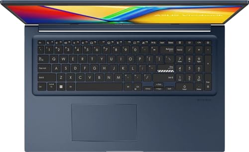 ASUS i5 Laptop 15,6 Zoll FullHD (Intel Core 5 Prozessor 120U, 10 Kerne, 5 GHz, 16 GB DDR5 RAM, 512 GB NVME SSD, HDMI, BT, Webcam, USB-C/3.0, WLAN, Windows 11 Prof) Notebook #8247