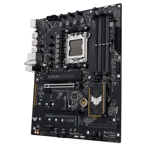 ASUS TUF Gaming B650-E WiFi Mainboard Sockel AMD AM5 | Ryzen 7000, ATX, PCIe 5.0, DDR5-Speicher, WiFi 6E, USB 3.2 Gen 2x2 Typ-C, Aura Sync