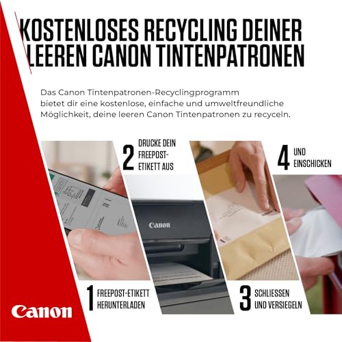 Canon PG-560 FINE Original Druckerpatrone Schwarz | 7.5ml Echte schwarze Tinte für den Alltag - für PIXMA TS5350i, TS7450i, TS5351i, TS5350a, TS5351a, TS5350 und mehr!