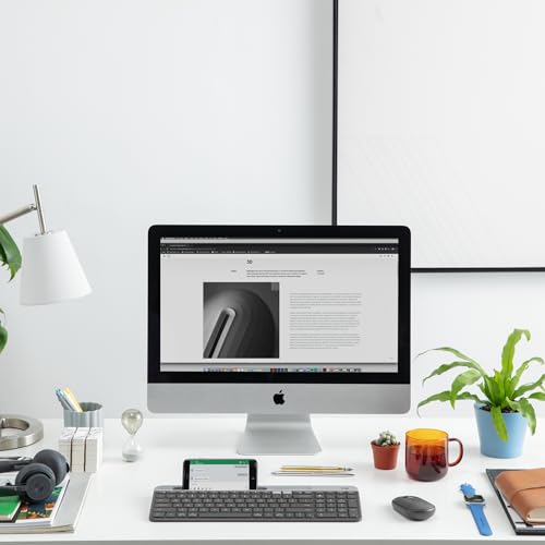 Logitech POP Mouse, kompakte und mobile kabellose Bluetooth-Maus | Programmierbare Tasten, leise Klicks, Easy-Switch für bis zu 3 Geräte, Notebook, Tablet, PC - Grafit