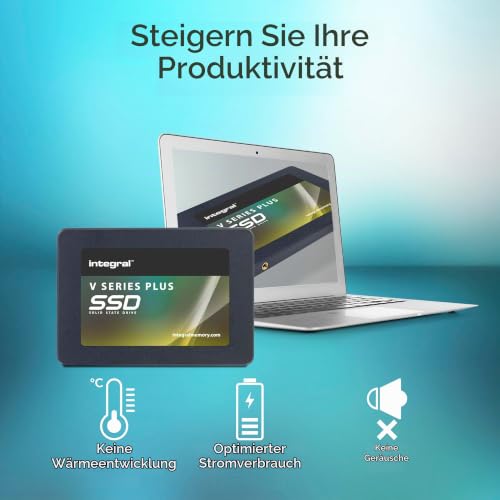 Integral V Series 2 256GB SSD SATA III 2.5 Internal SSD, bis zu 550MB/S Lesen 500MB/S Schreiben