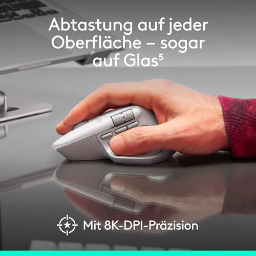 Logitech MX Master 4 for Mac, ergonomische Bluetooth-Maus
