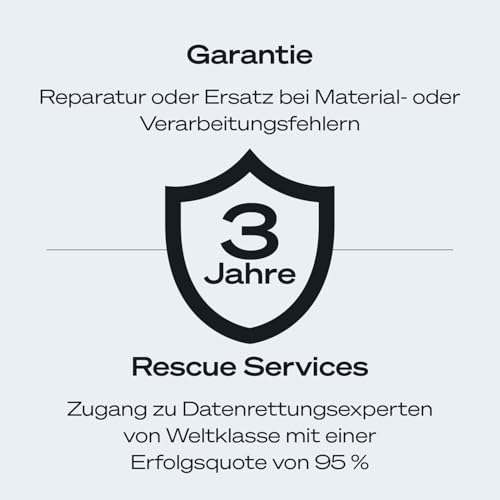 Seagate 8TB IronWolf Interne NAS-Festplatte | SATA 6 Gb/s (ST8000VNZ02) | 5400 U/Min. 24/7 NAS-optimierte HDD. AgileArray, All-CMR, RV-Sensoren für Multi-Bay, 180TB/Jahr. 3 Jahre Garantie + Rescue