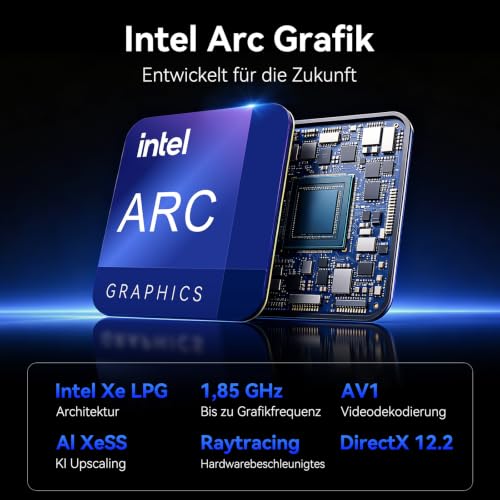 GEEKOM IT12 Mini PC Intel Core U5 125U (AI Boost), 16 GB DDR5 512 GB SSD