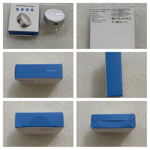 RUXELY Magnetisches Ladegerät 5W für Apple Watch 12,USB C Charger Adapter