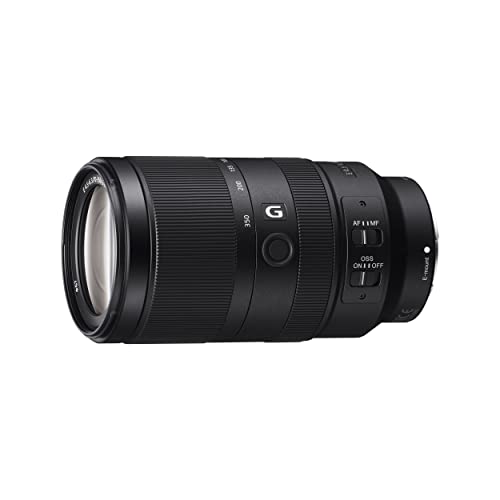 Sony SEL70350G – 70–350mm F4.5–6.3 G OSS Supertele-Zoom | APS-C E-Mount Objektiv mit Bildstabilisierung, ideal für Natur, Sport & Reisen, kompatibel mit Sony ZV-E10, A6400 & A6700